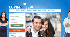 Desktop Screenshot of lovinjew.com